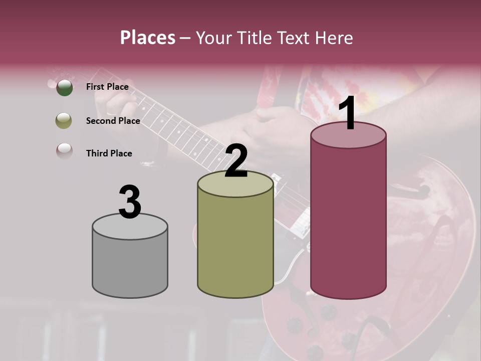 Fingers Standing Electric PowerPoint Template