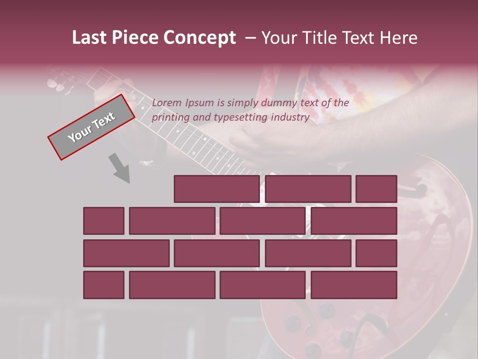 Fingers Standing Electric PowerPoint Template