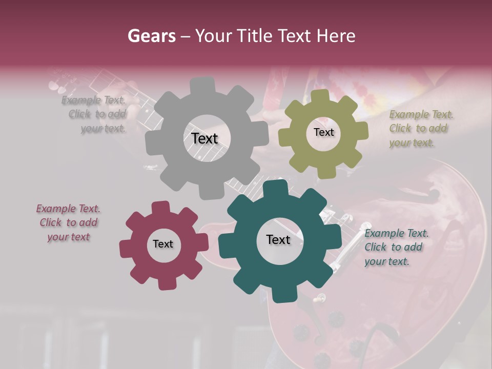 Fingers Standing Electric PowerPoint Template