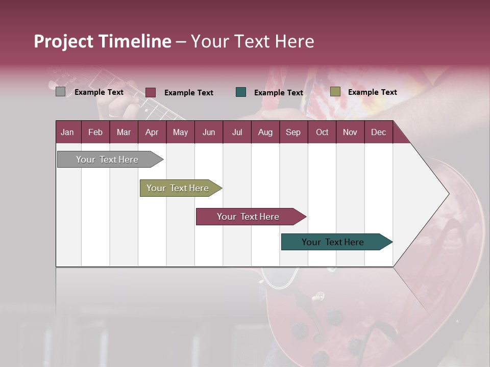 Fingers Standing Electric PowerPoint Template