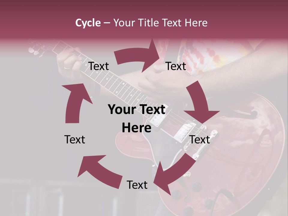 Fingers Standing Electric PowerPoint Template