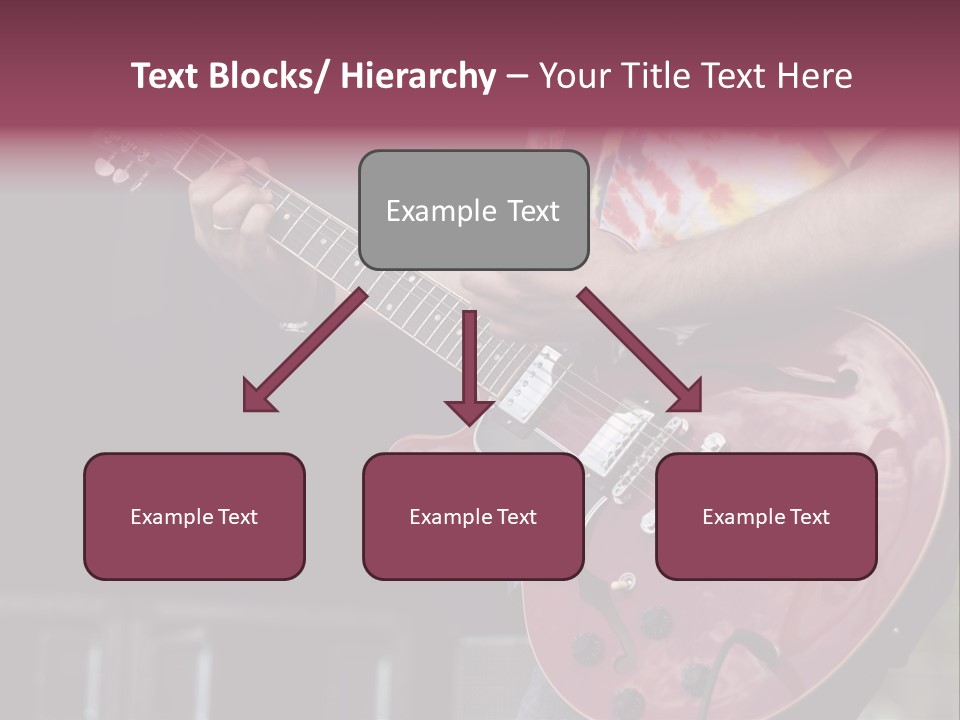 Fingers Standing Electric PowerPoint Template