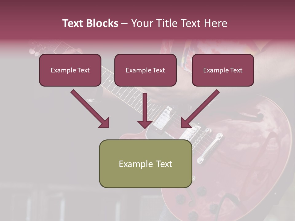 Fingers Standing Electric PowerPoint Template
