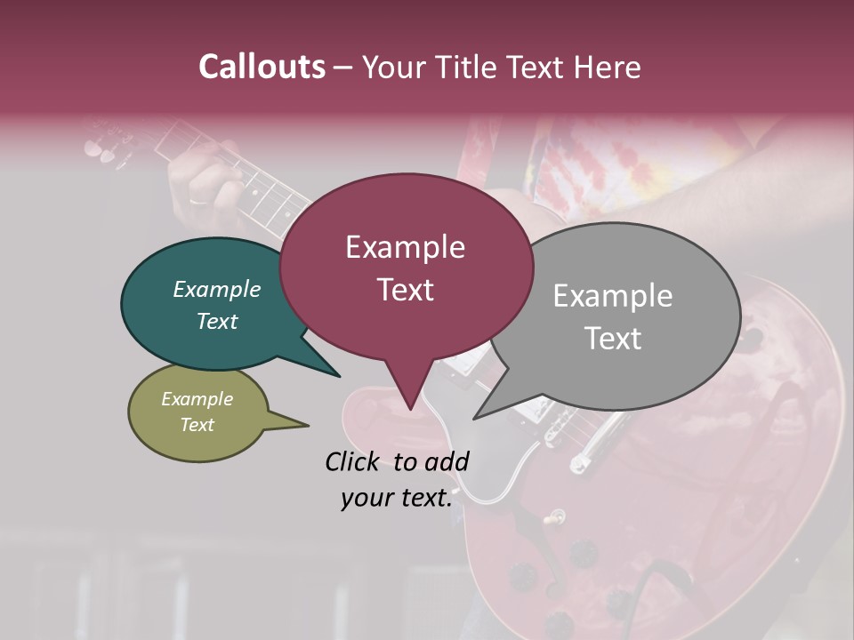 Fingers Standing Electric PowerPoint Template
