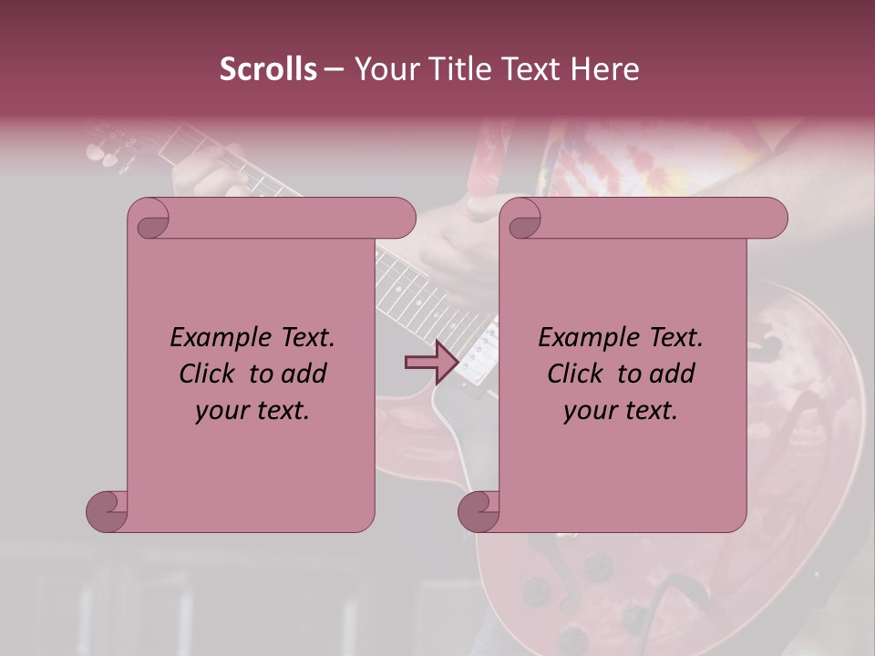 Fingers Standing Electric PowerPoint Template
