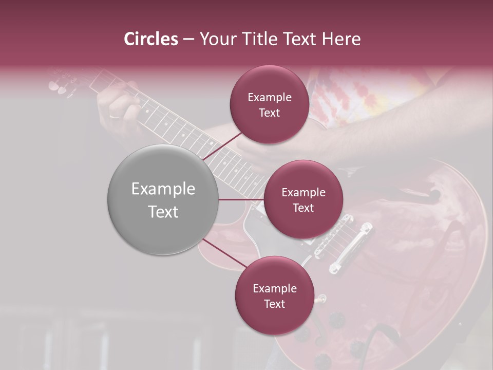 Fingers Standing Electric PowerPoint Template