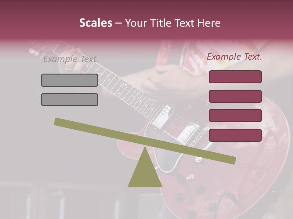 Fingers Standing Electric PowerPoint Template