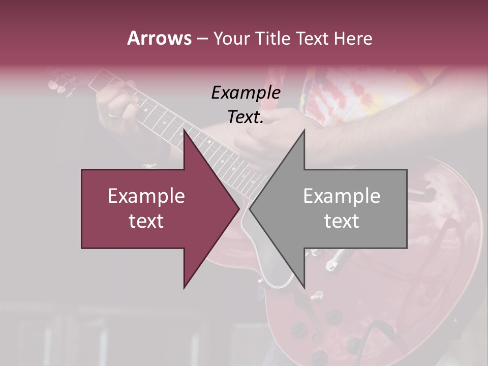 Fingers Standing Electric PowerPoint Template