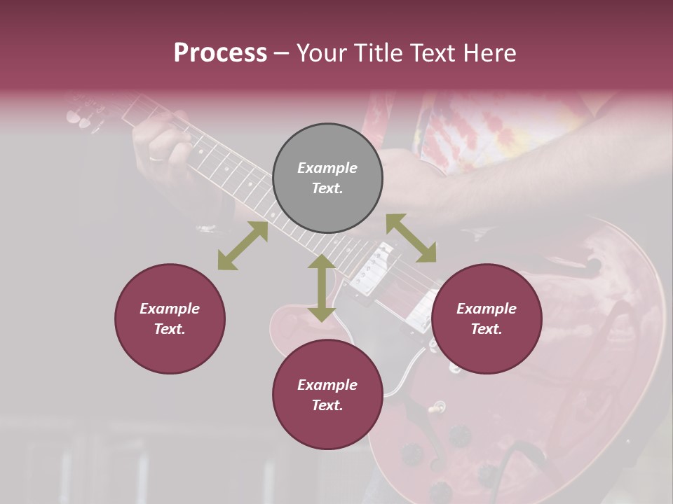 Fingers Standing Electric PowerPoint Template