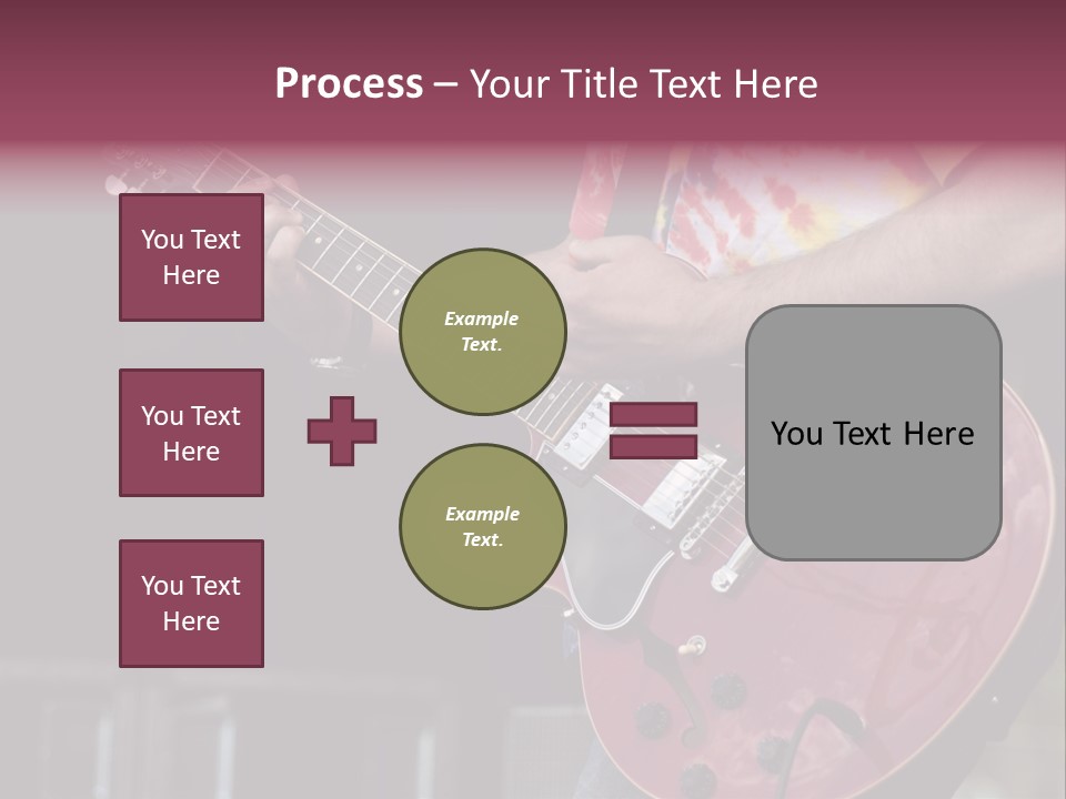 Fingers Standing Electric PowerPoint Template