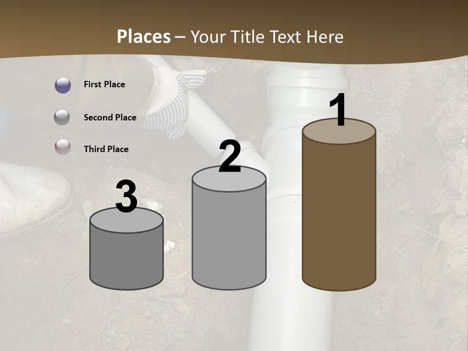 Material Pipework Sewage PowerPoint Template