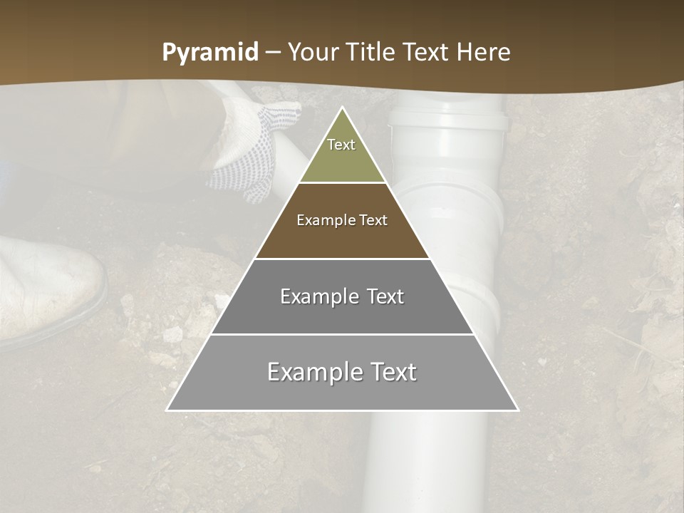 Material Pipework Sewage PowerPoint Template