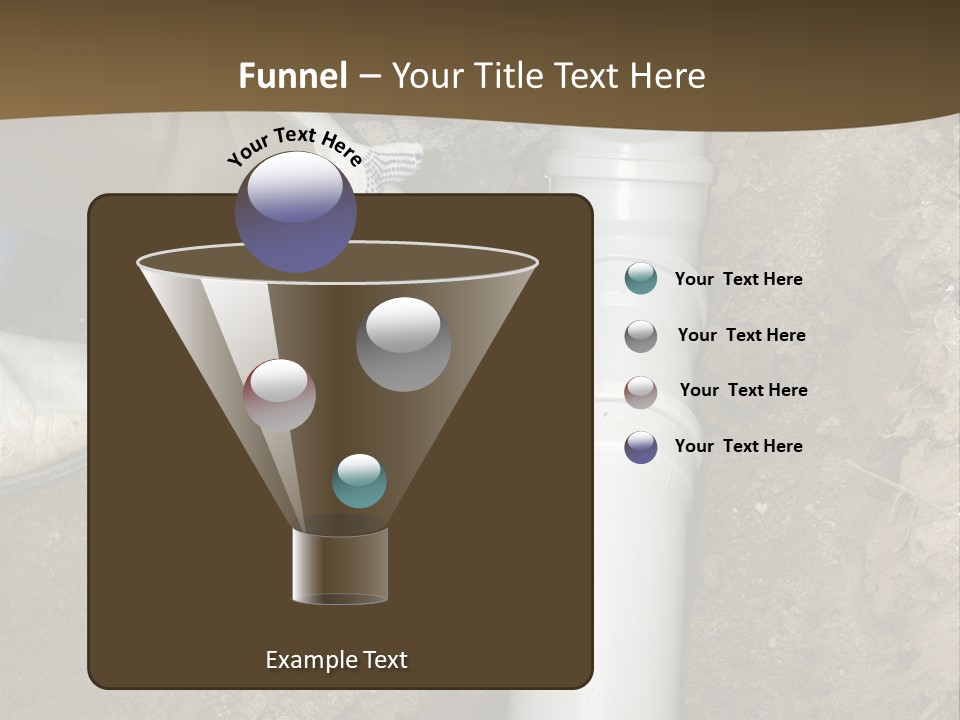 Material Pipework Sewage PowerPoint Template