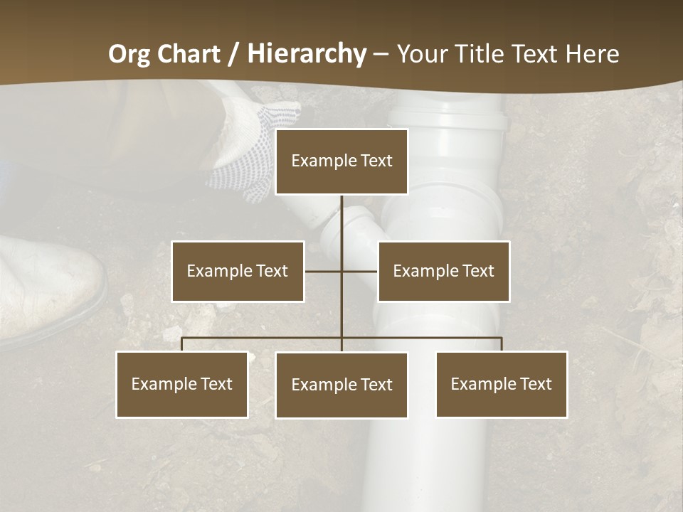 Material Pipework Sewage PowerPoint Template