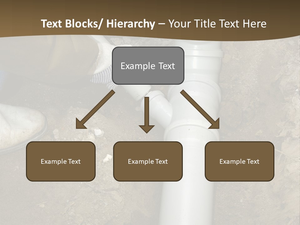 Material Pipework Sewage PowerPoint Template