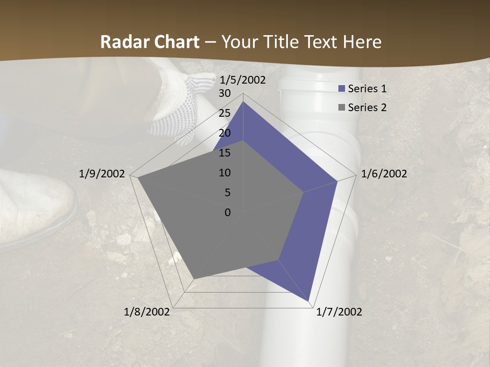 Material Pipework Sewage PowerPoint Template