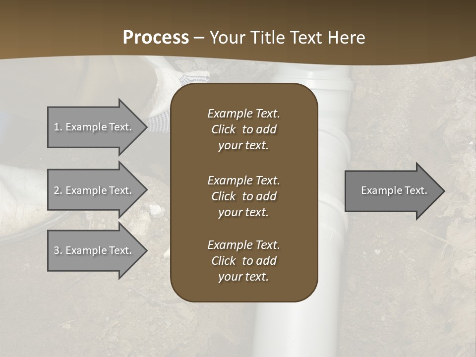 Material Pipework Sewage PowerPoint Template