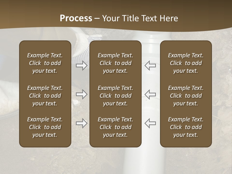 Material Pipework Sewage PowerPoint Template