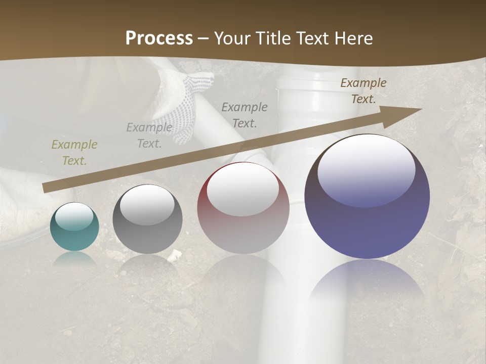 Material Pipework Sewage PowerPoint Template