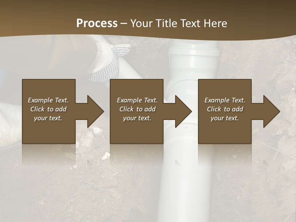 Material Pipework Sewage PowerPoint Template