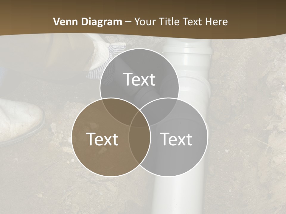 Material Pipework Sewage PowerPoint Template
