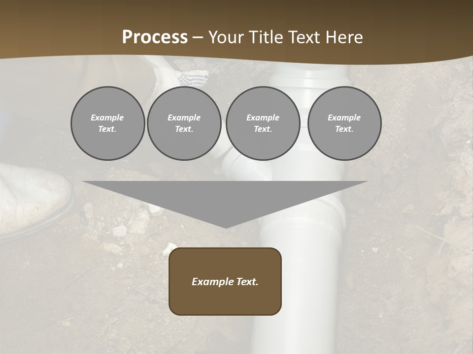 Material Pipework Sewage PowerPoint Template