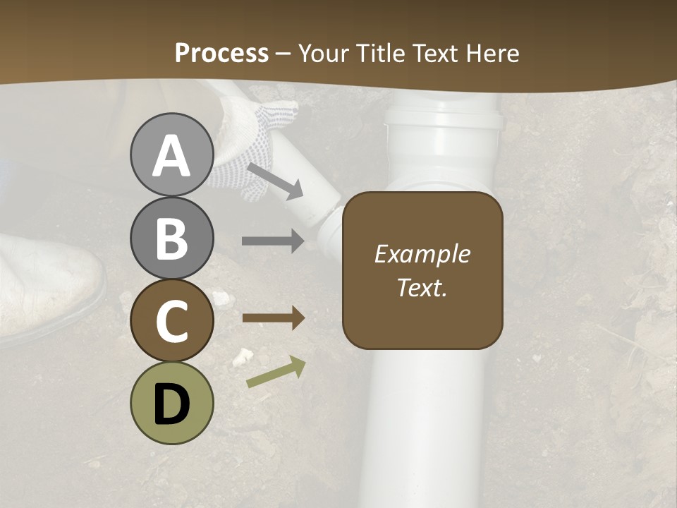 Material Pipework Sewage PowerPoint Template
