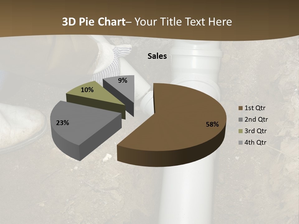 Material Pipework Sewage PowerPoint Template