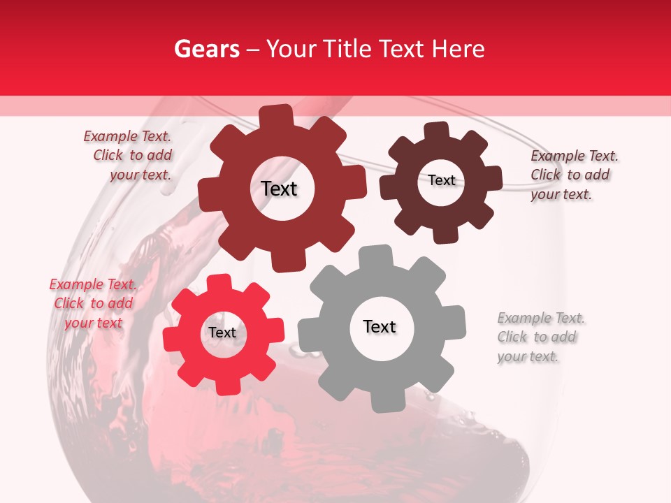 Alcohol Celebrate Splash PowerPoint Template