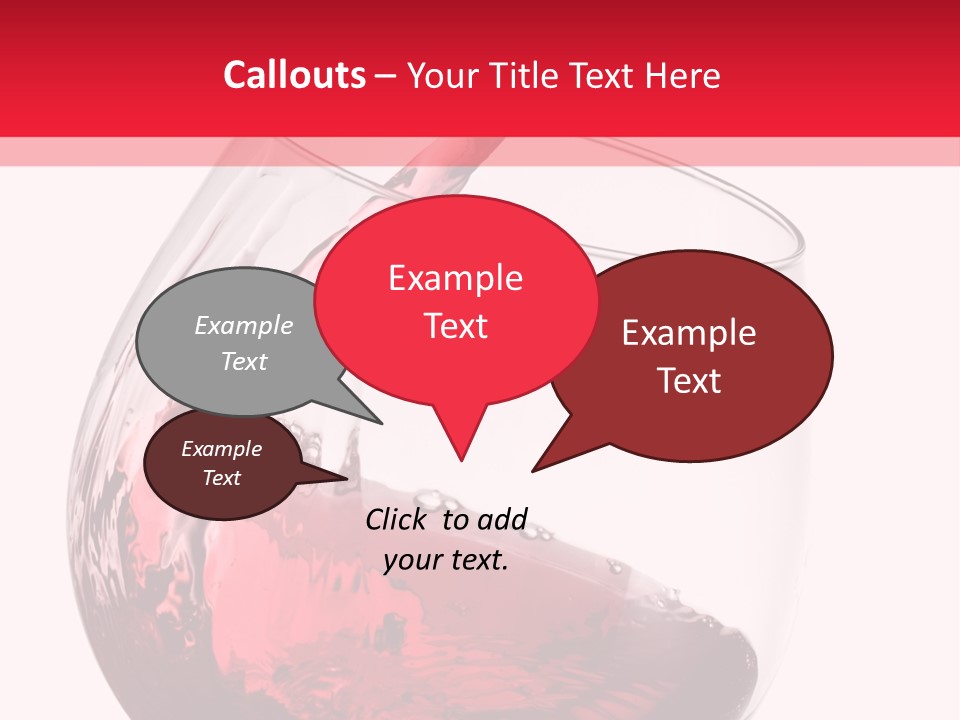 Alcohol Celebrate Splash PowerPoint Template