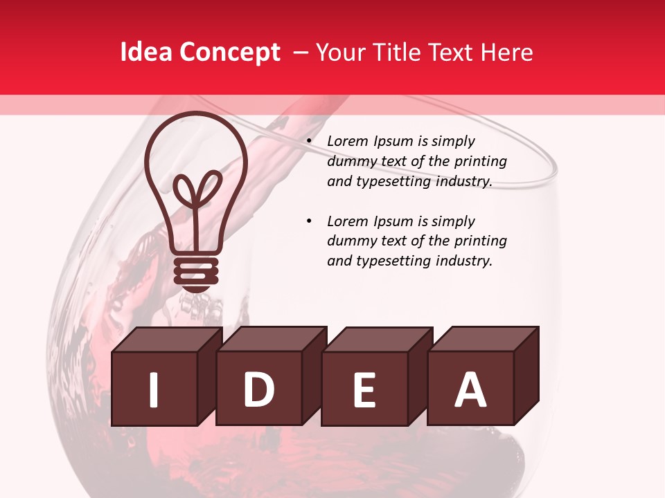 Alcohol Celebrate Splash PowerPoint Template