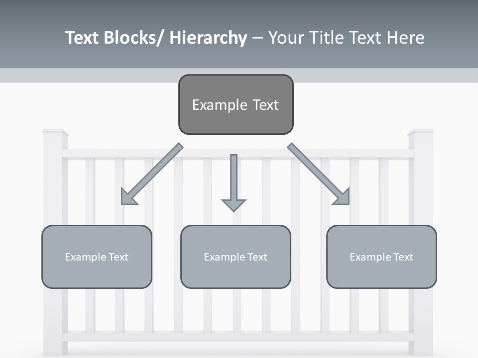 Design Railing Isolate PowerPoint Template