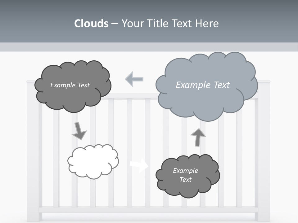 Design Railing Isolate PowerPoint Template
