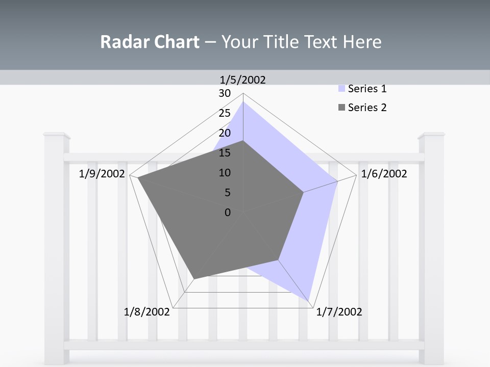 Design Railing Isolate PowerPoint Template