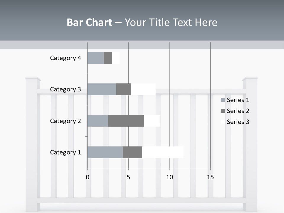 Design Railing Isolate PowerPoint Template