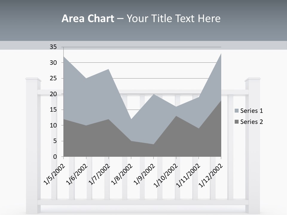 Design Railing Isolate PowerPoint Template