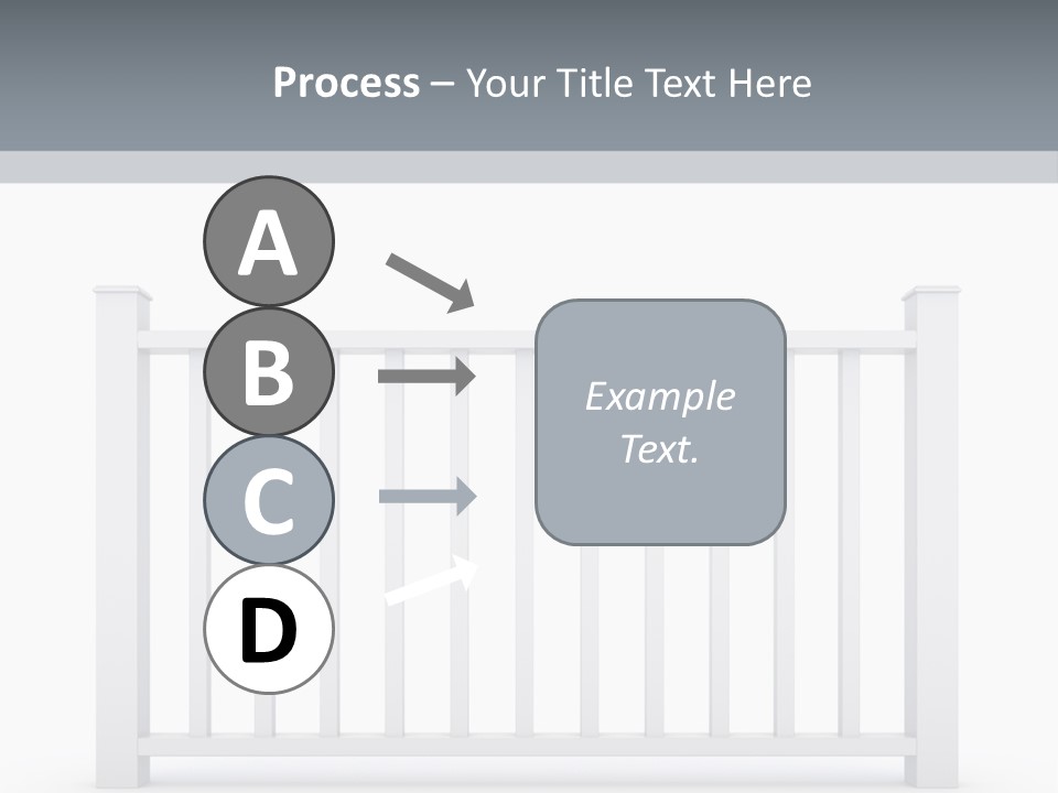 Design Railing Isolate PowerPoint Template