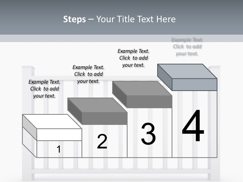 Design Railing Isolate PowerPoint Template