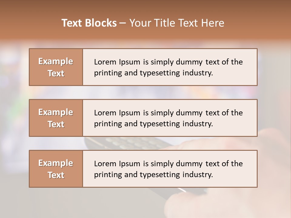 Video Monitor Black PowerPoint Template