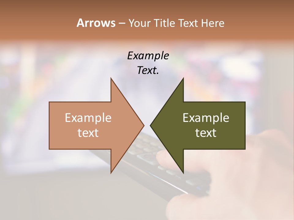Video Monitor Black PowerPoint Template