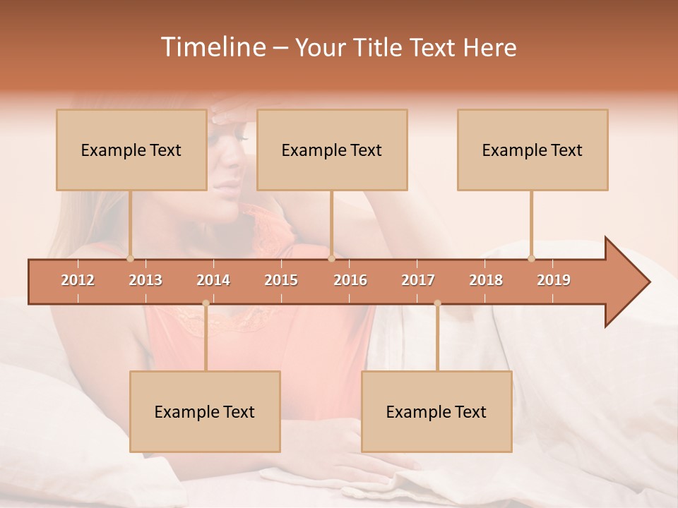 Uncomfortable Healthy Lifestyle Eyes Closed PowerPoint Template