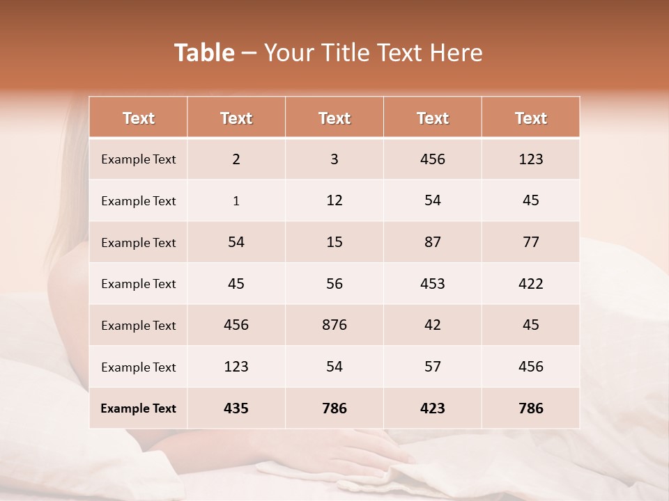 Uncomfortable Healthy Lifestyle Eyes Closed PowerPoint Template