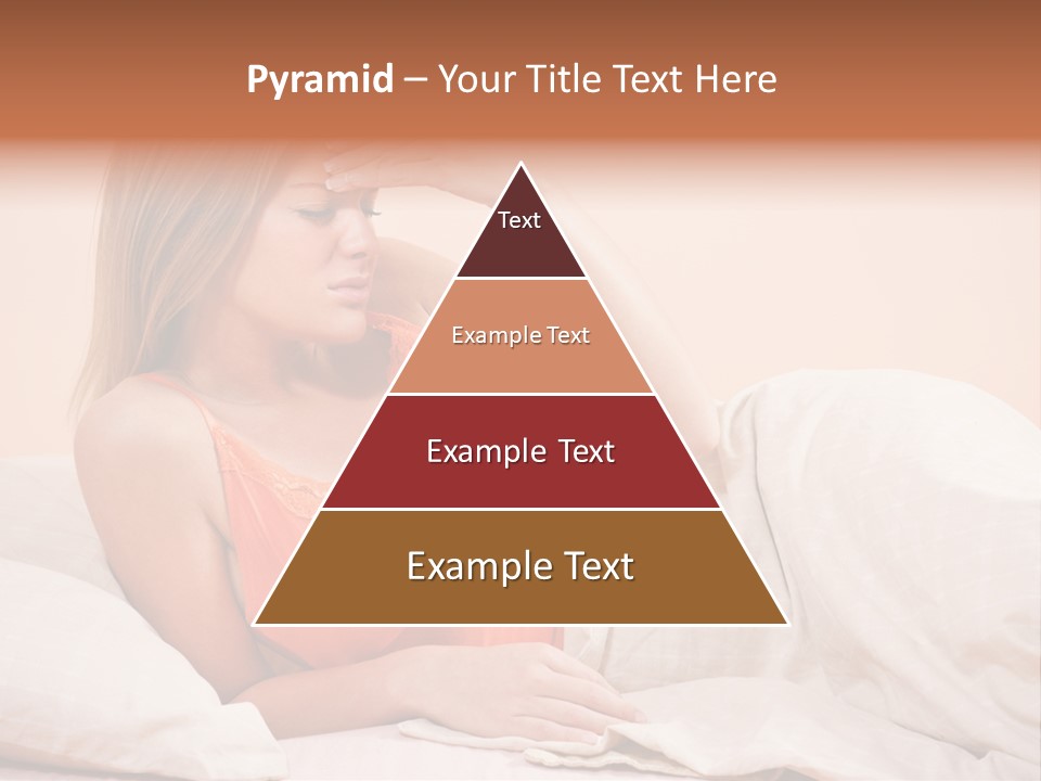 Uncomfortable Healthy Lifestyle Eyes Closed PowerPoint Template