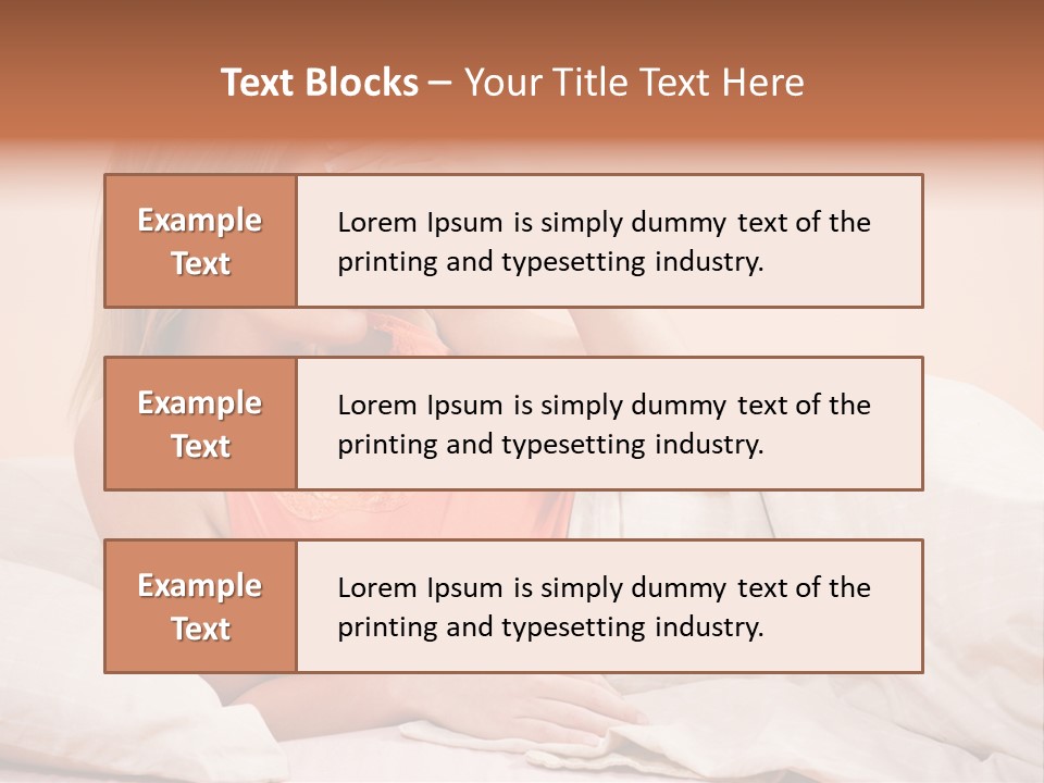 Uncomfortable Healthy Lifestyle Eyes Closed PowerPoint Template