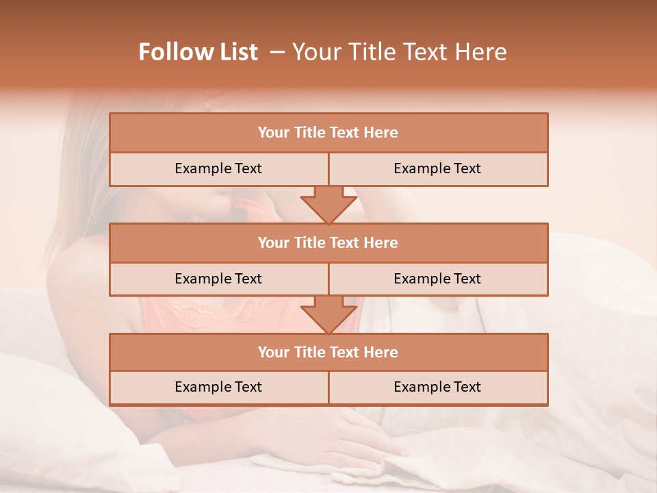 Uncomfortable Healthy Lifestyle Eyes Closed PowerPoint Template