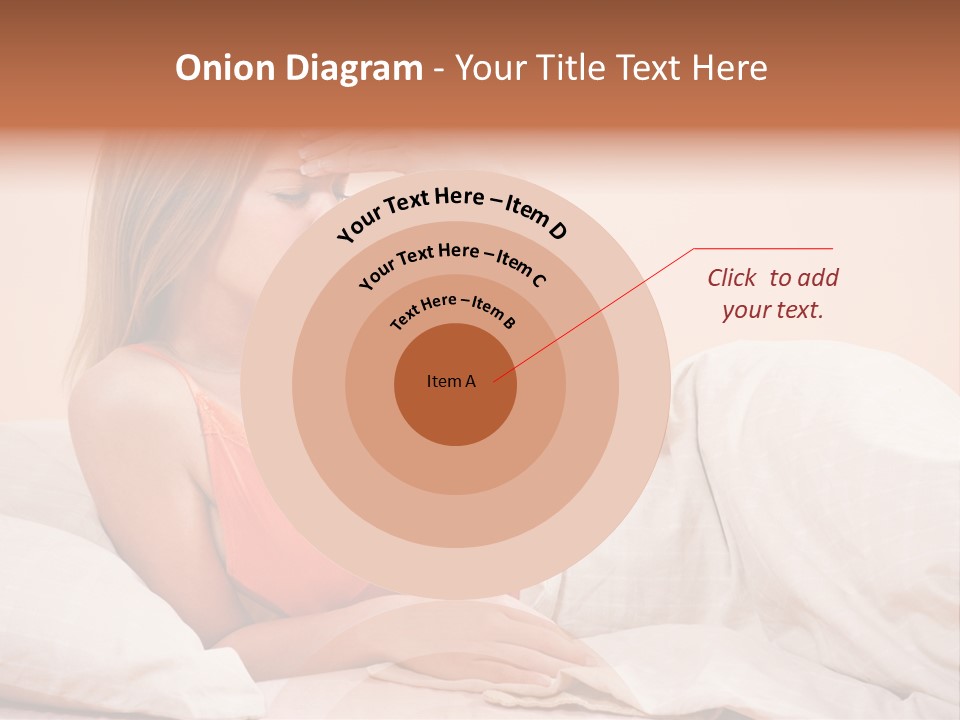 Uncomfortable Healthy Lifestyle Eyes Closed PowerPoint Template