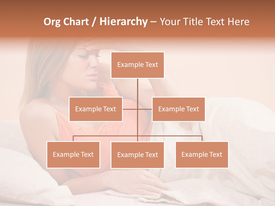 Uncomfortable Healthy Lifestyle Eyes Closed PowerPoint Template