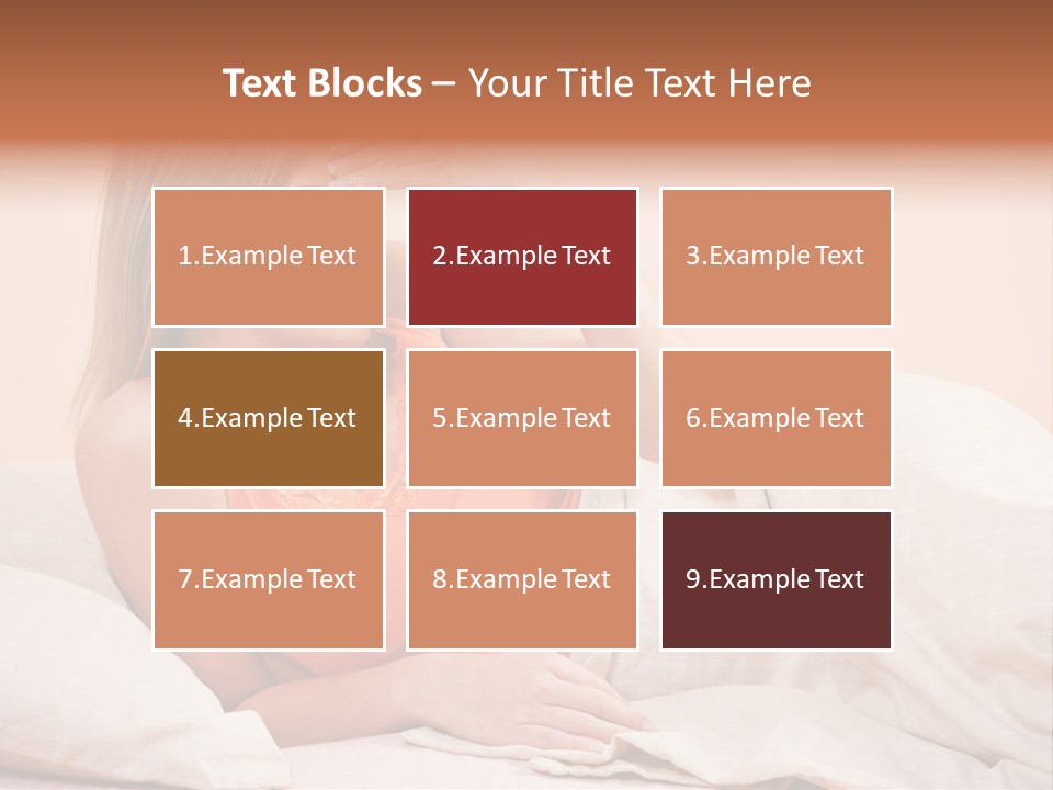 Uncomfortable Healthy Lifestyle Eyes Closed PowerPoint Template