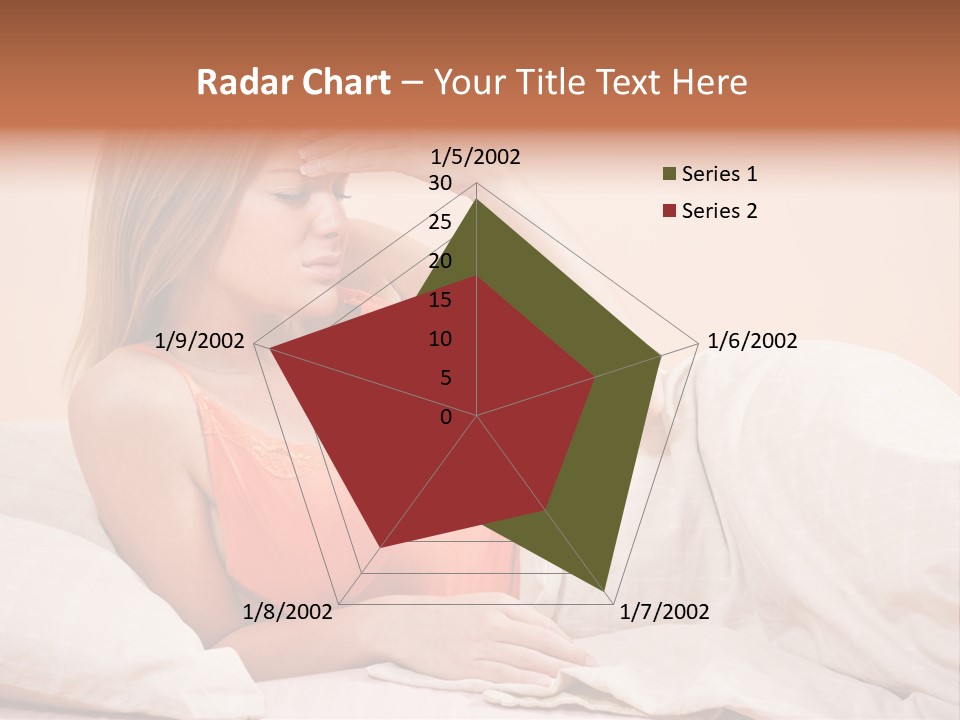 Uncomfortable Healthy Lifestyle Eyes Closed PowerPoint Template