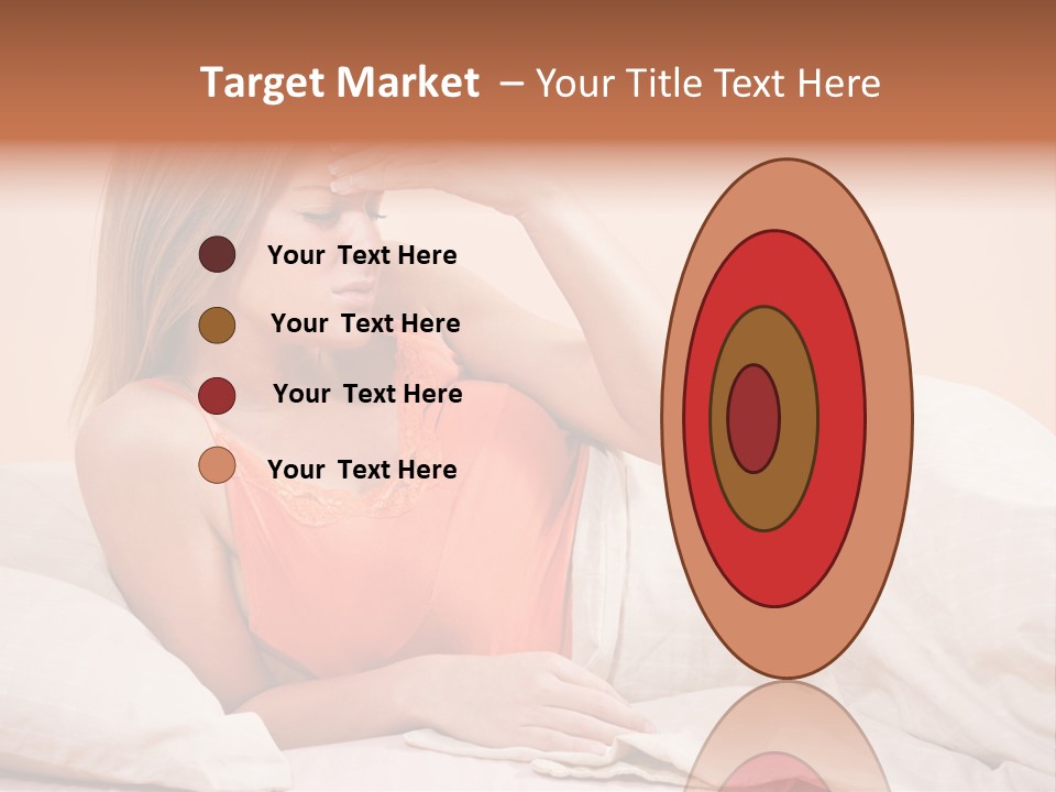 Uncomfortable Healthy Lifestyle Eyes Closed PowerPoint Template